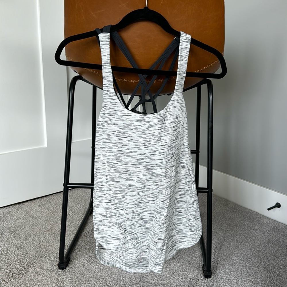 lululemon athletica Gray Tank Top